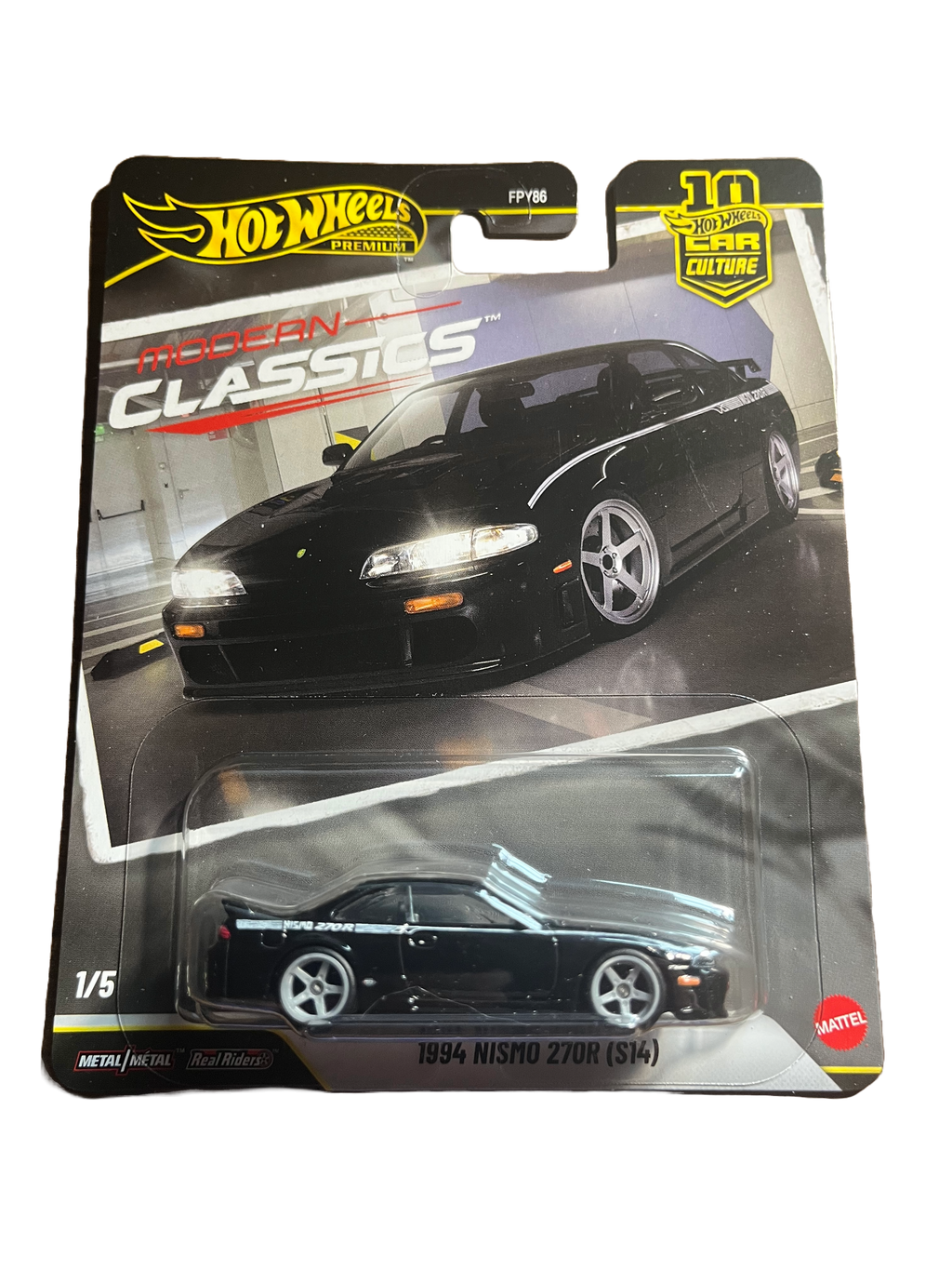 Hot Wheels JKD99 - 1994 Nismo 270R (S14) - Modern Classics 1/5 - Premium