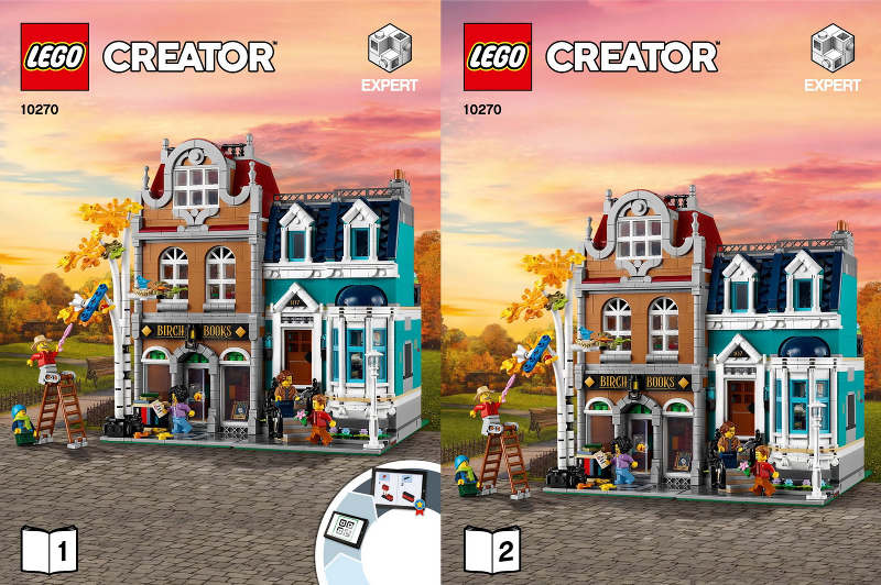 Lego 10270 - Lego Icons - Creator Expert – Buchhandlung