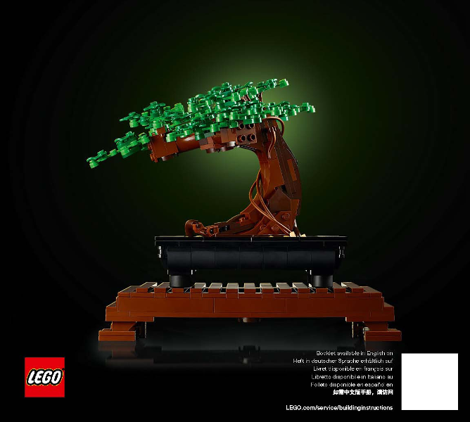 Lego 10281 - Icons - Botanicals - Bonsai Baum