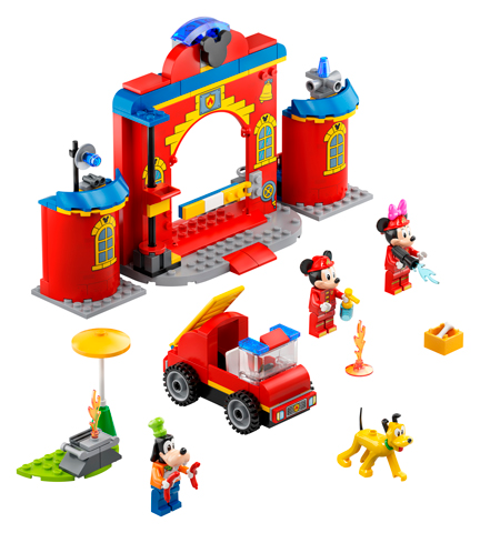 Lego 10776 - Disney - Mickys Feuerwehrstation und Feuerwehrauto