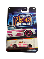 Hot Wheels JCB04 - Datsun Fairlady 2000 - Neon Speeders 5/8 - long Card