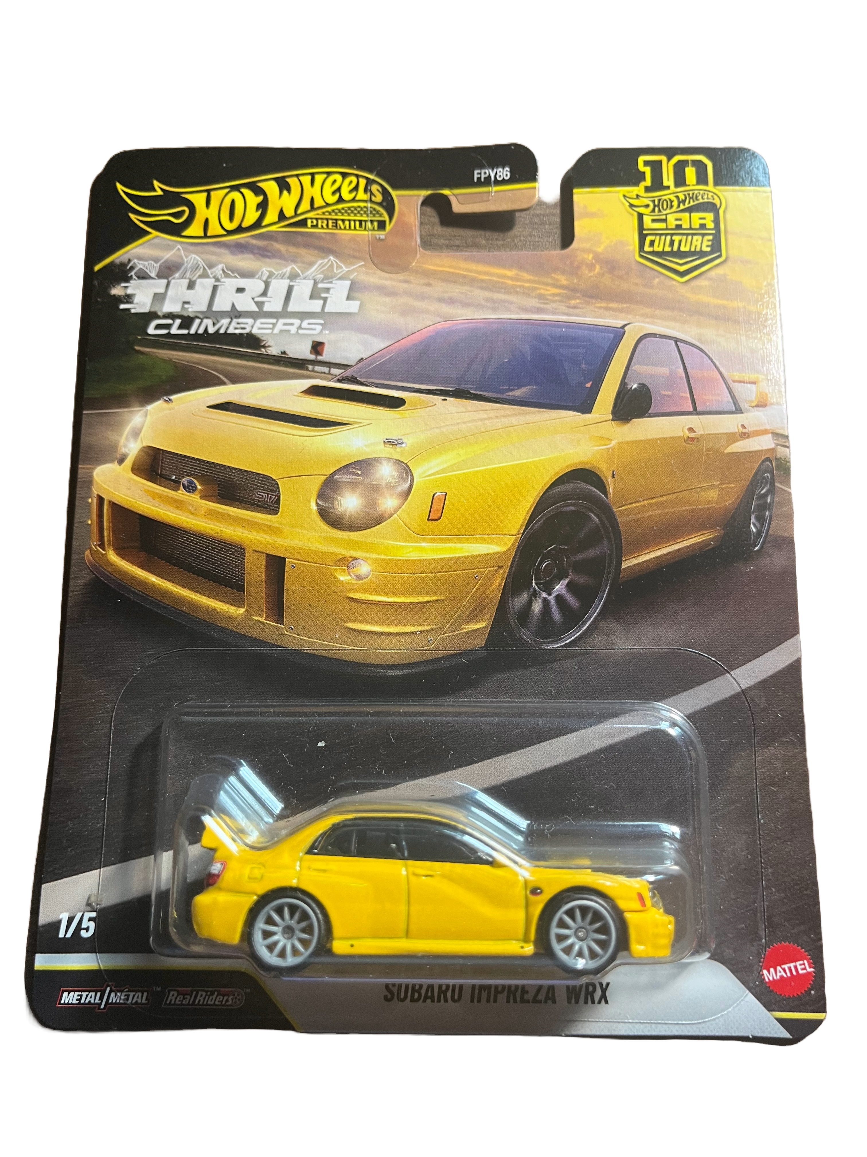 Hot Wheels JKF21 - Subaru Impreza WRX - Thrill Climbers 1/5 - Premium