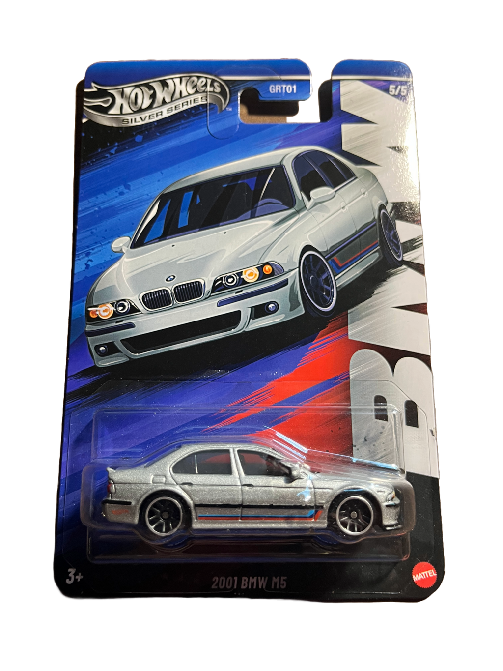 Hot Wheels JBY58 - 2001 BMW M5 - BMW 5/5 - long Card
