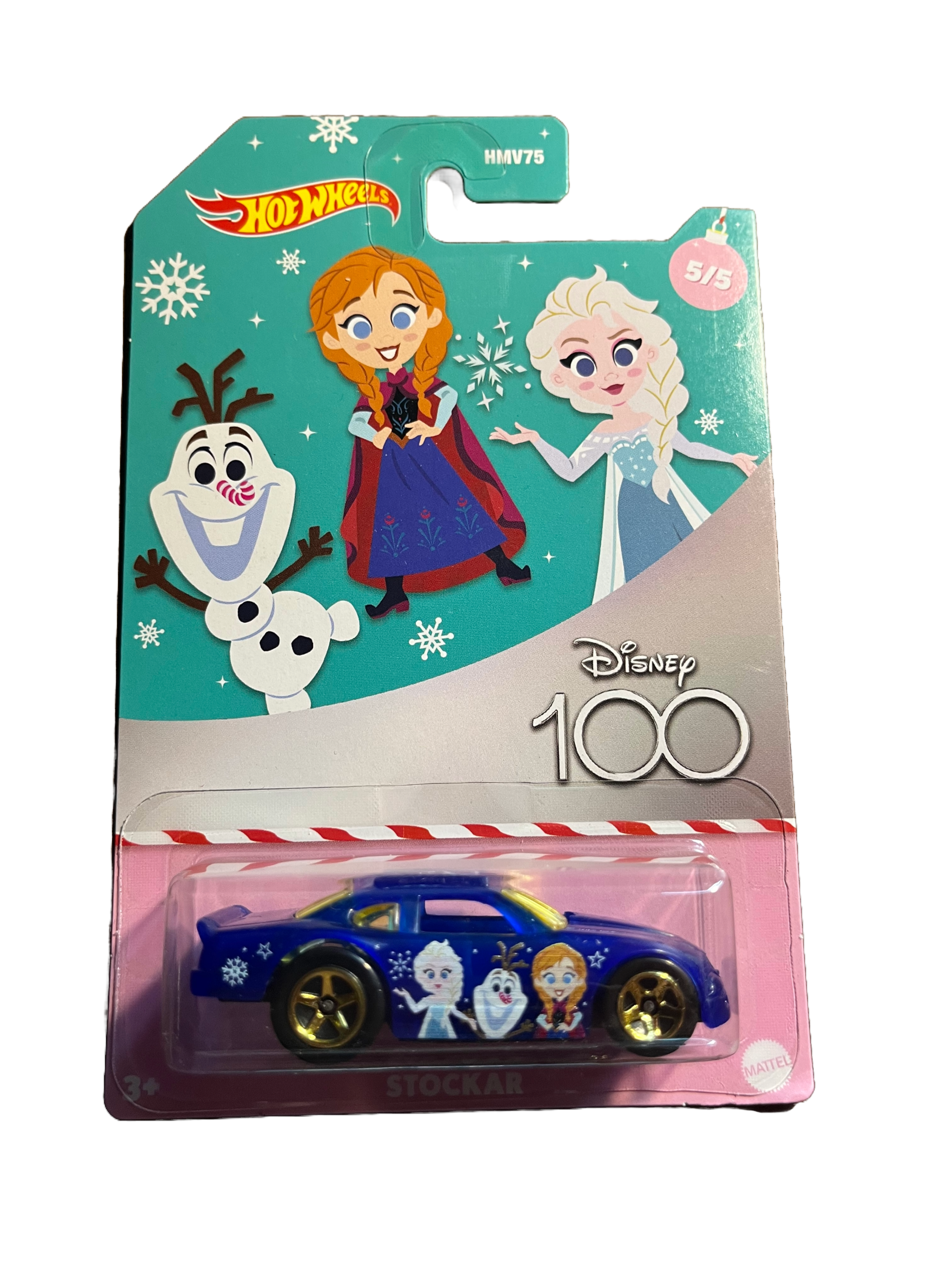 Hot Wheels HLK42 - Stockar - Disney 100 5/5 - long Card