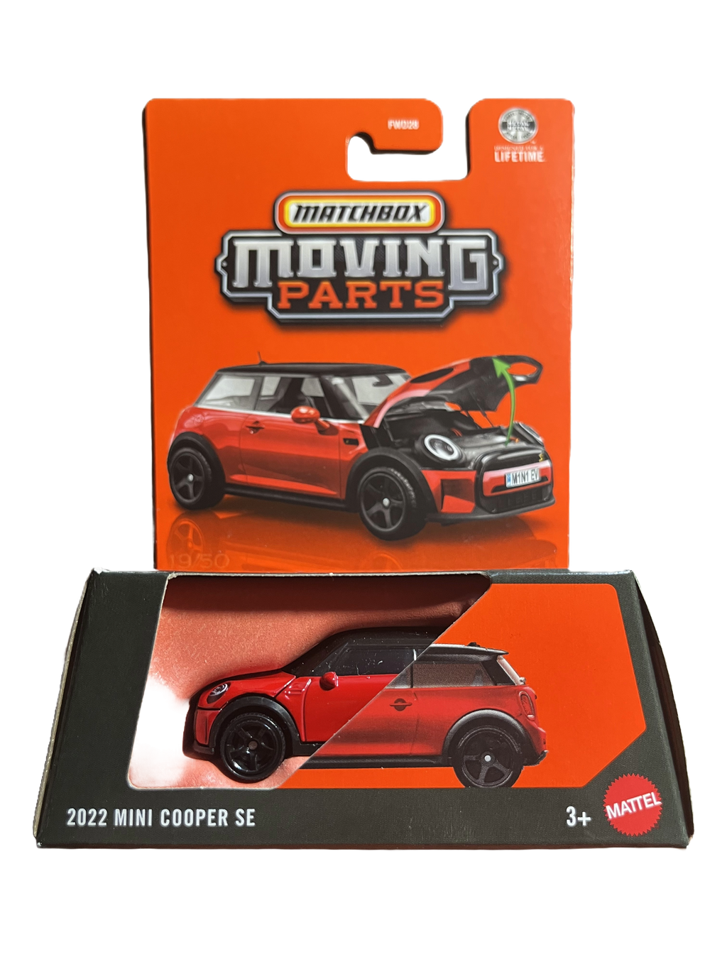 Matchbox JHV44 - 2022 Mini Cooper SE - Moving Parts