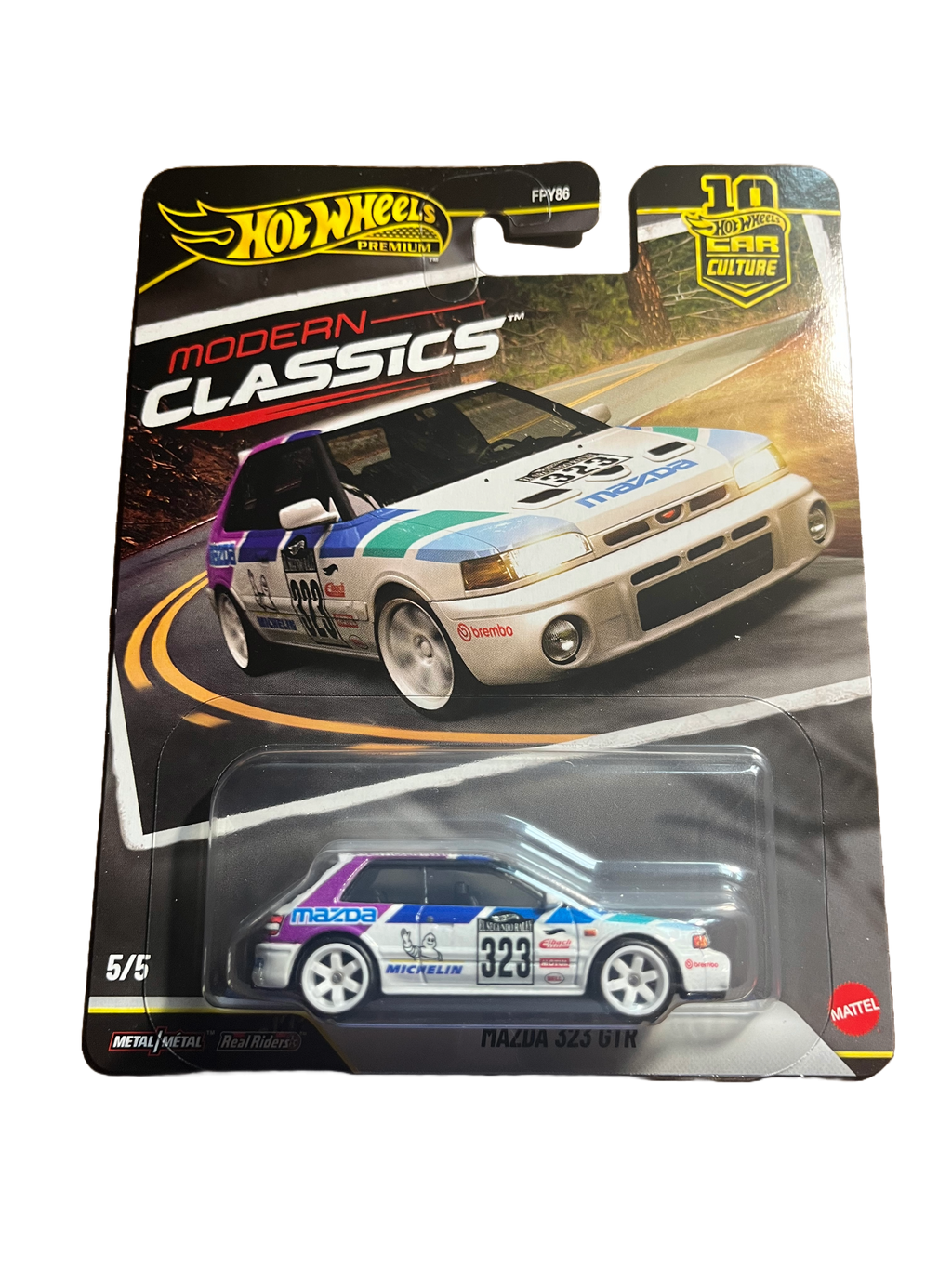 Hot Wheels JKF17 - Mazda 323 GTR - Modern Classics 5/5 - Premium