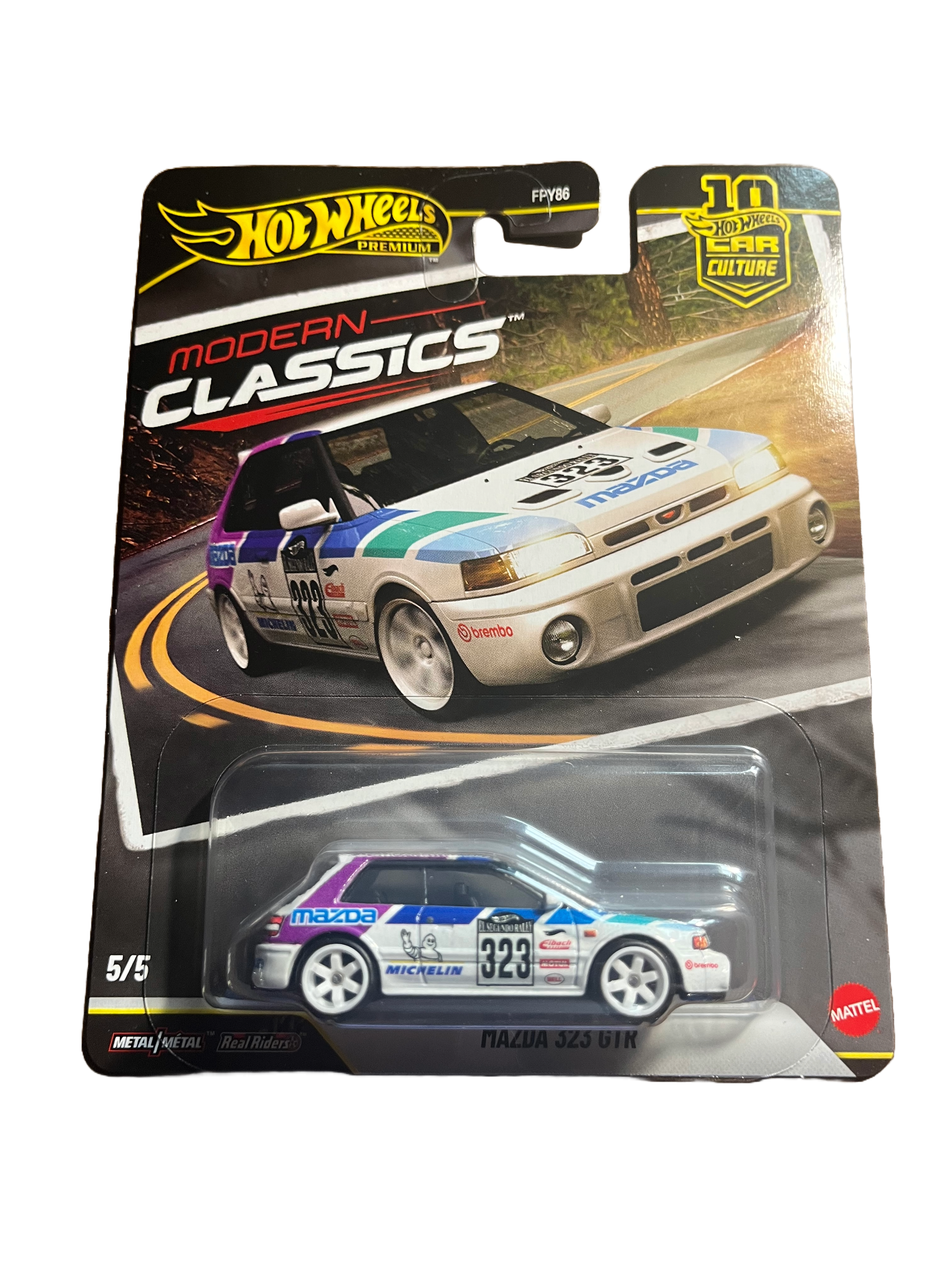Hot Wheels JKF17 - Mazda 323 GTR - Modern Classics 5/5 - Premium