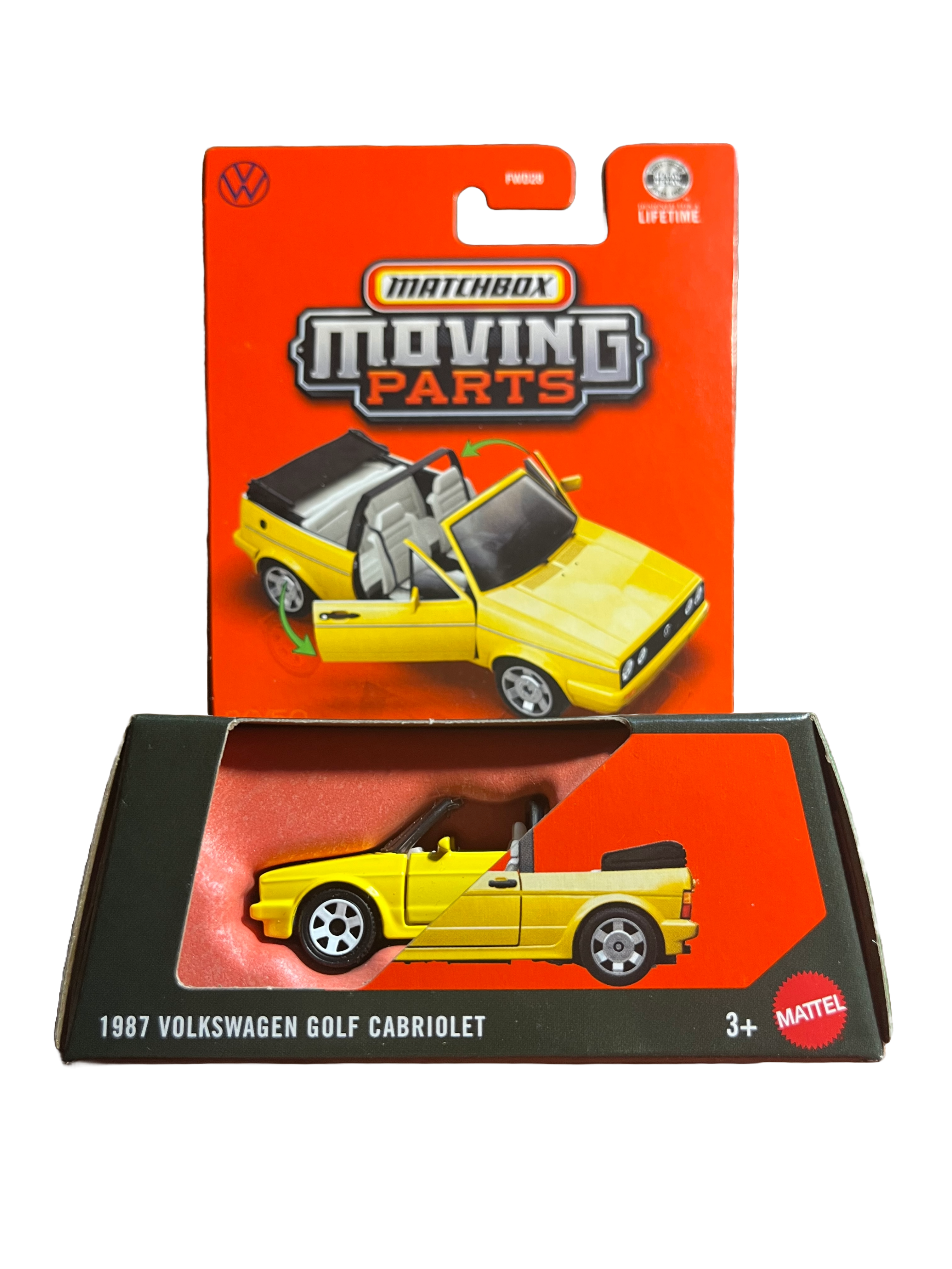 Matchbox JHV67 - 1987 Volkswagen Golf Cabriolet - Moving Parts