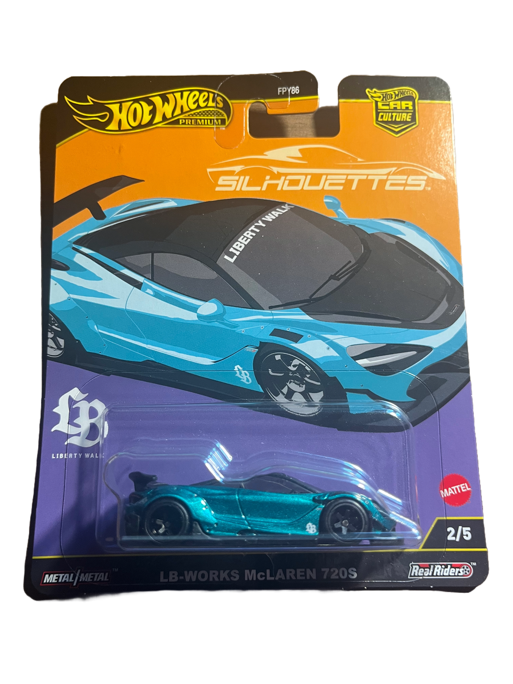 Hot Wheels JBK47 - LB-Works McLAREN 720S - Silhouettes 2/5 - Premium