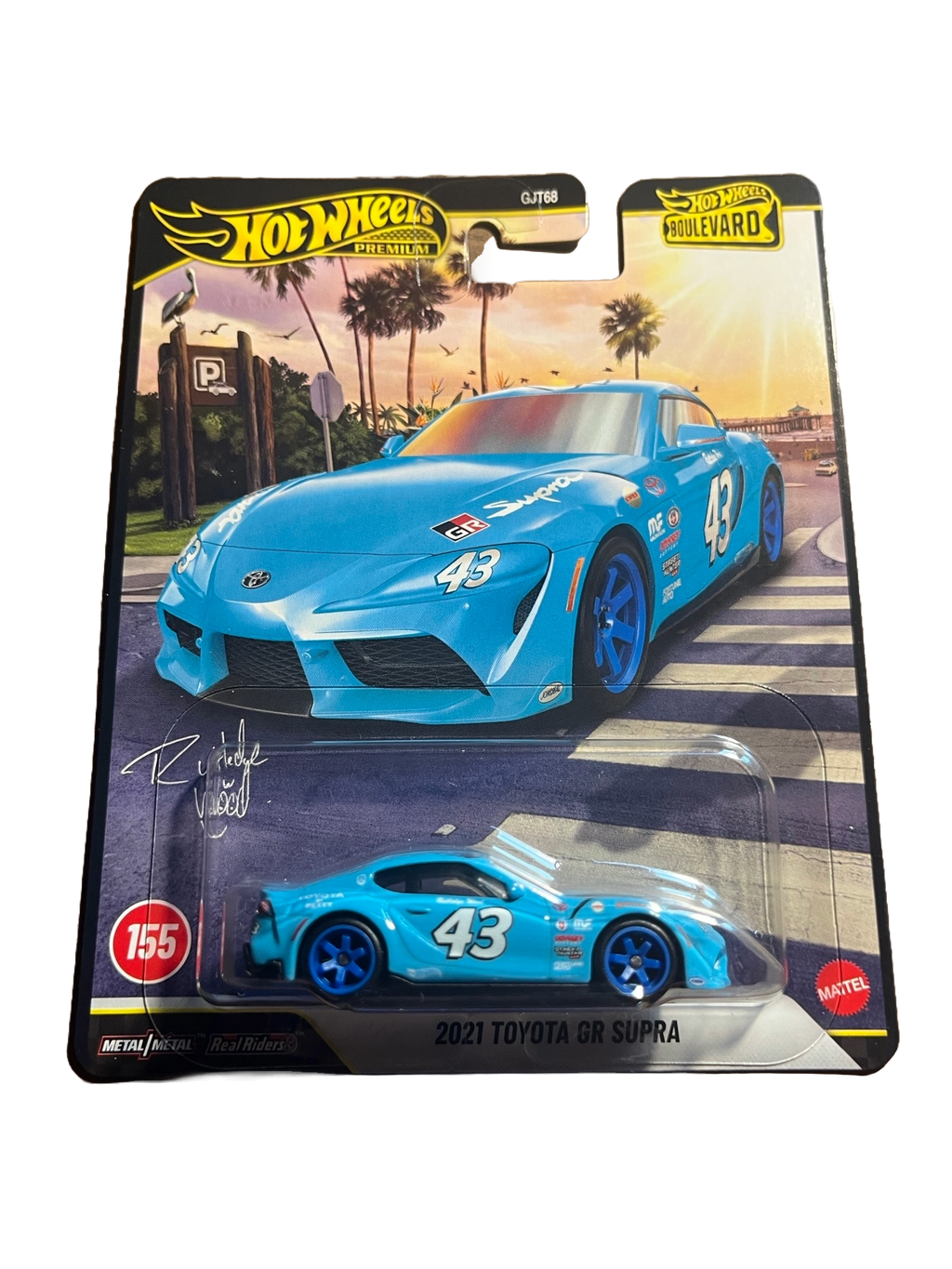Hot Wheels JHW34 - 2021 Toyota GR Supra - Boulevard 155 - Premium