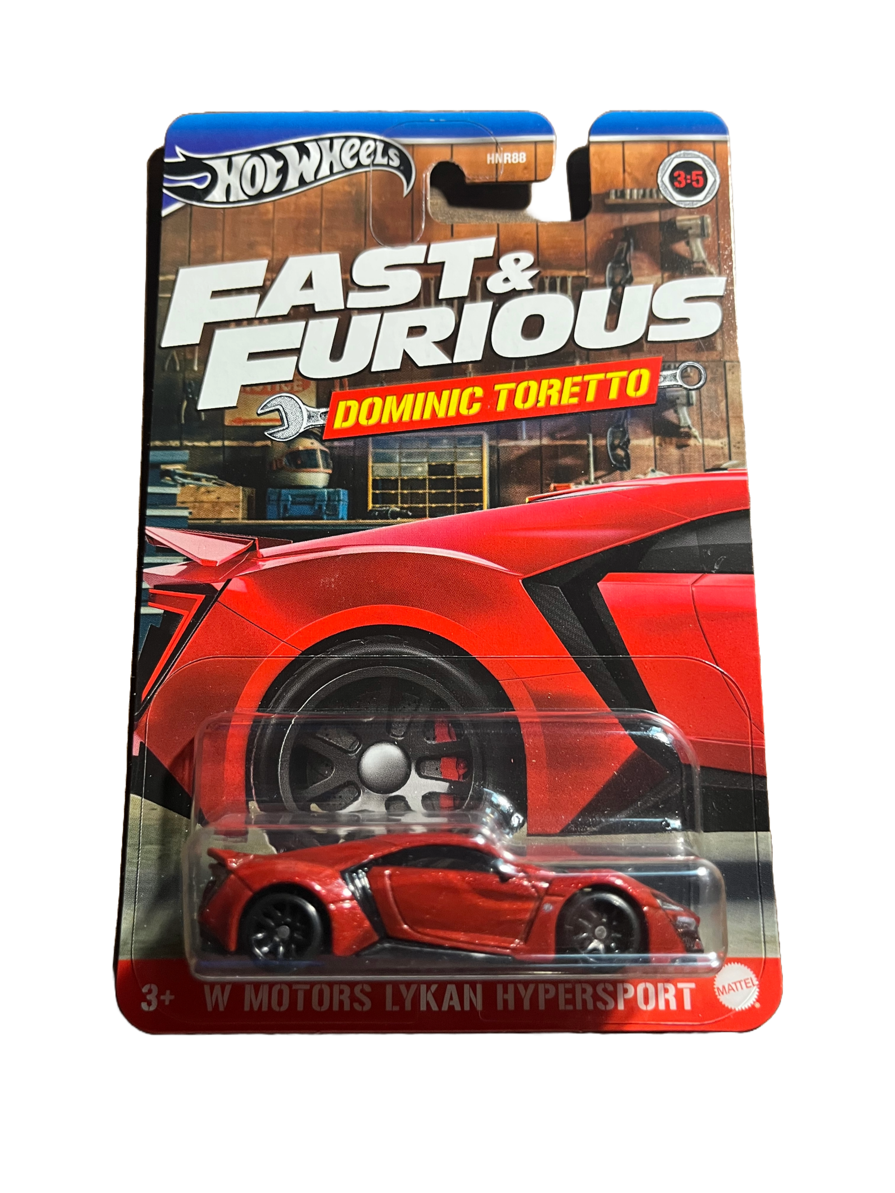 Hot Wheels HRW48 - W Motors Lykan Hypersport - Fast & Furious 3/5 - long Card