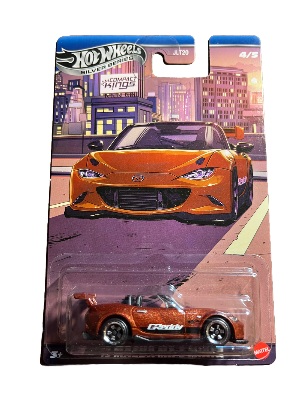 Hot Wheels JKX56 - 15 Mazda MX-5 Miata - Compact Kings 4/5 - long Card