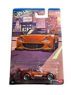 Hot Wheels JKX56 - 15 Mazda MX-5 Miata - Compact Kings 4/5 - long Card