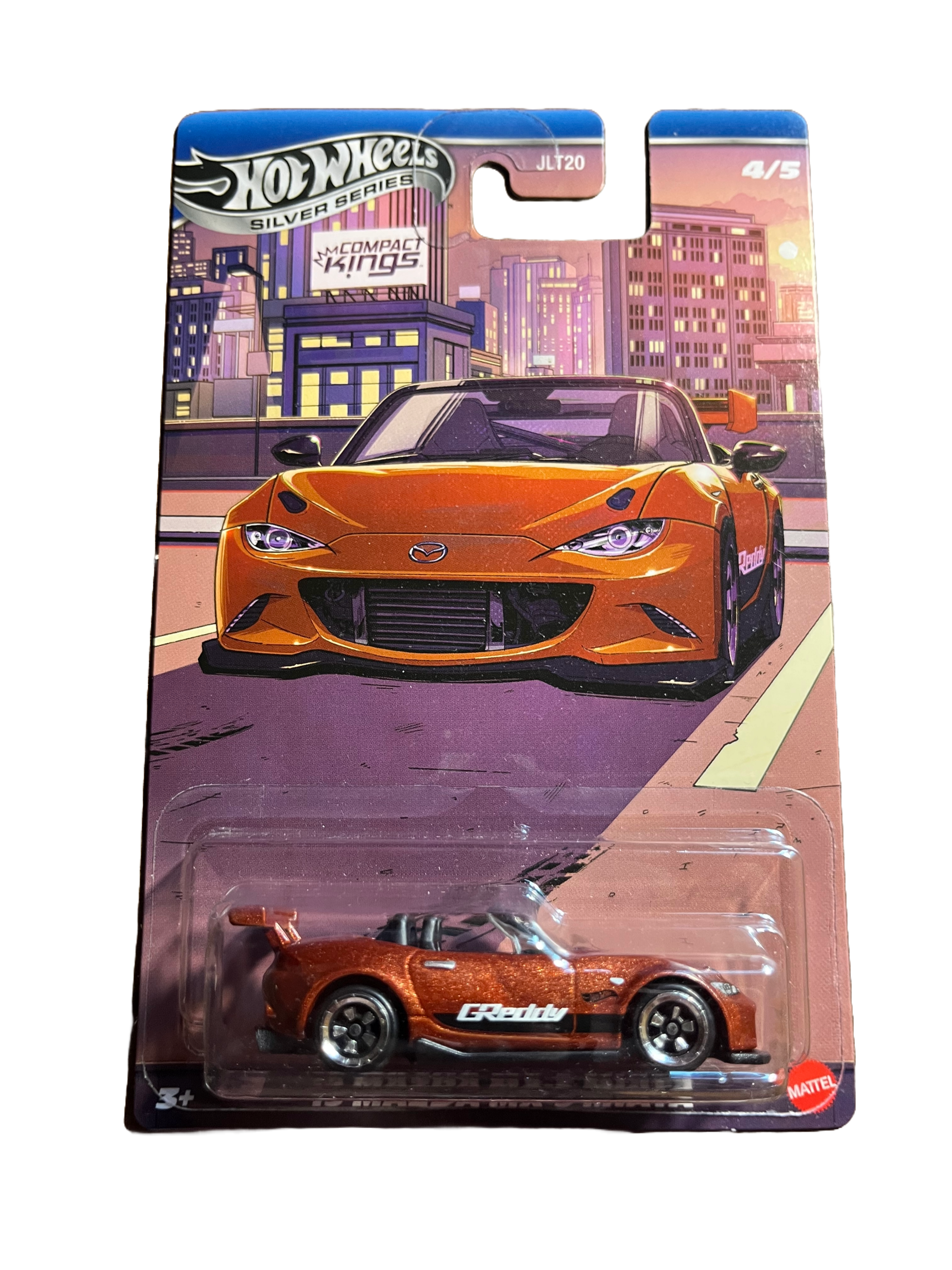 Hot Wheels JKX56 - 15 Mazda MX-5 Miata - Compact Kings 4/5 - long Card