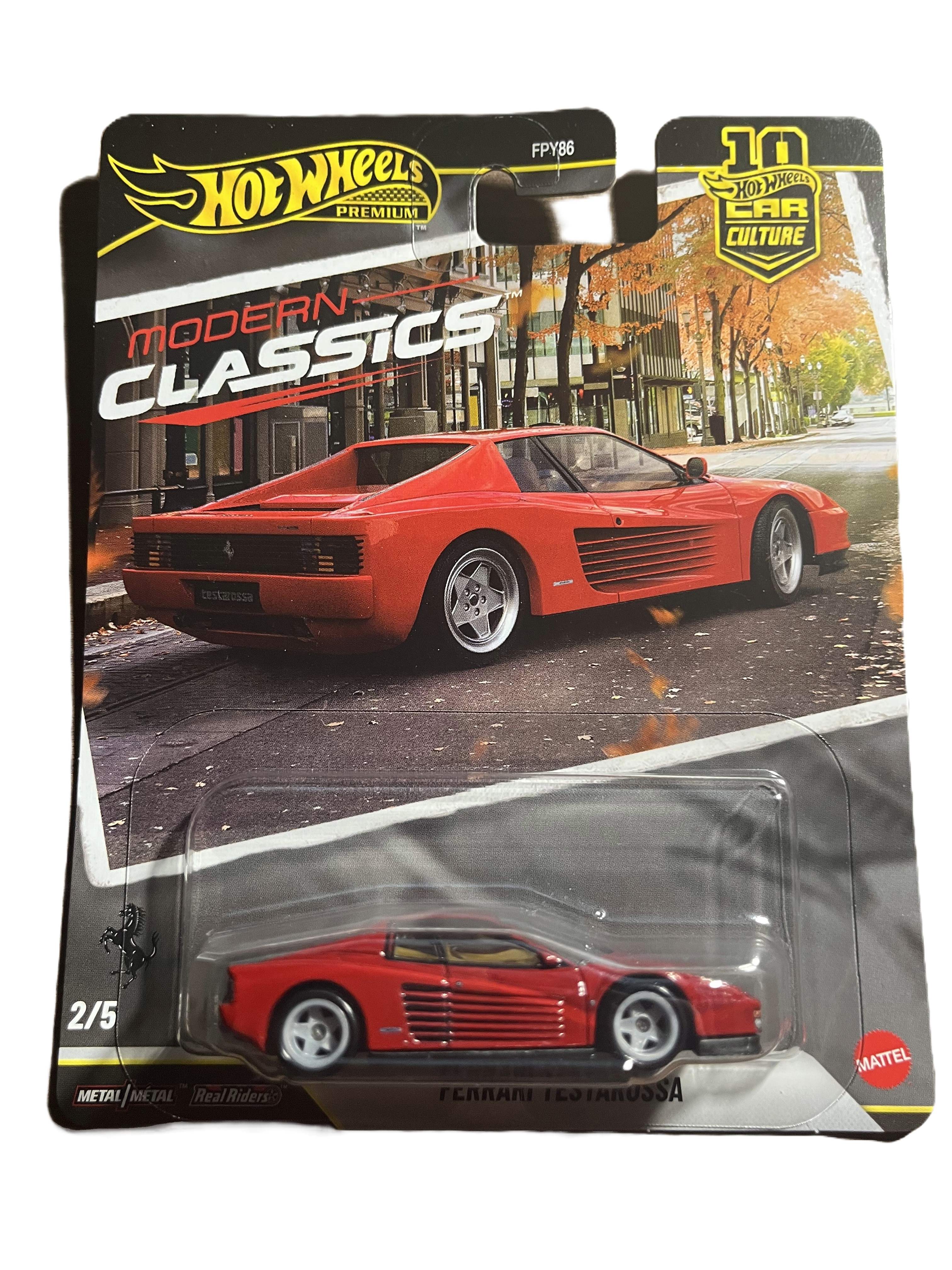 Hot Wheels JKF00 - Ferrari Testarossa - Modern Classics 2/5 - Premium