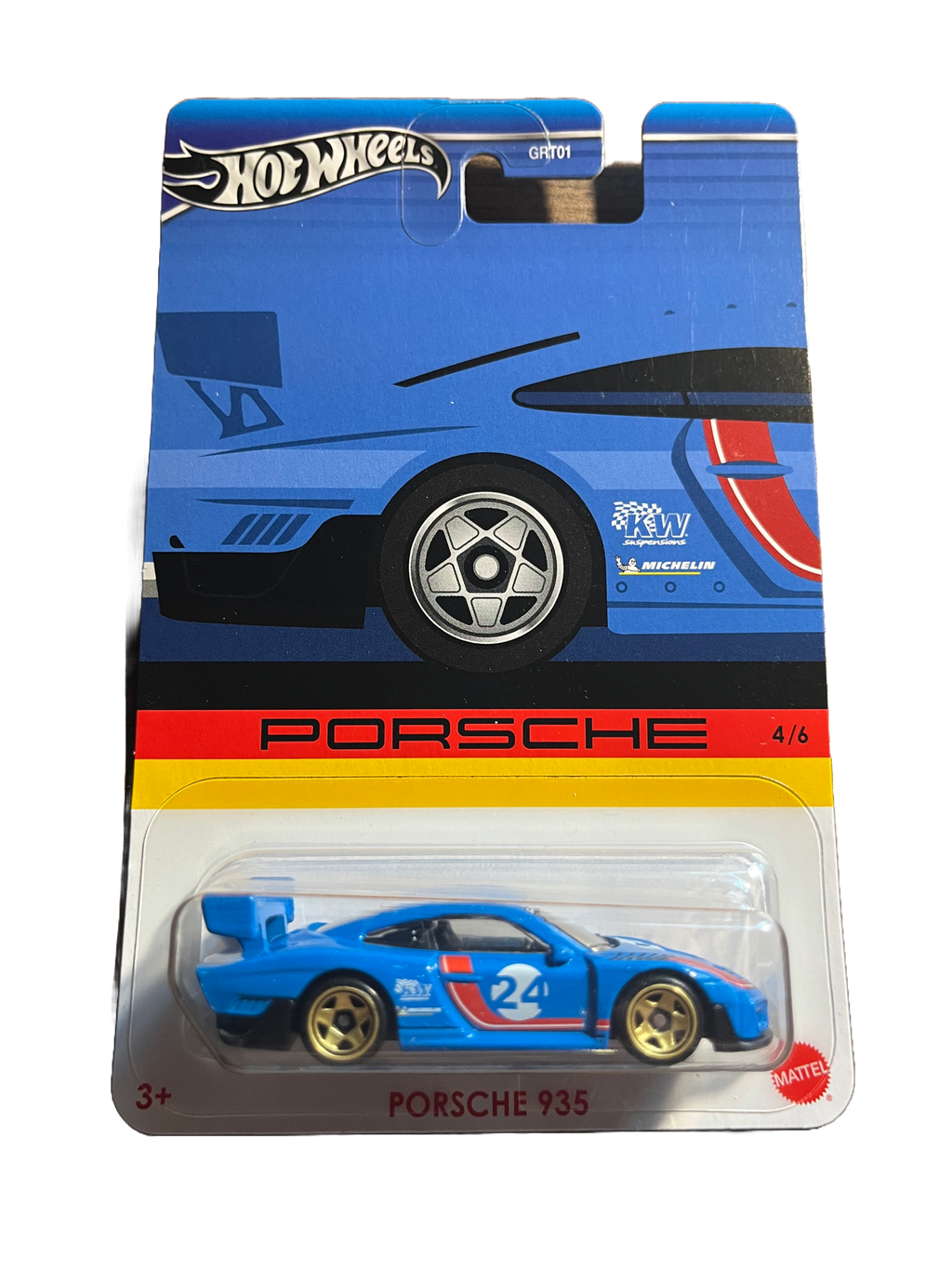 Hot Wheels HRW59 - Porsche 935 - long Card - Porsche 4/6