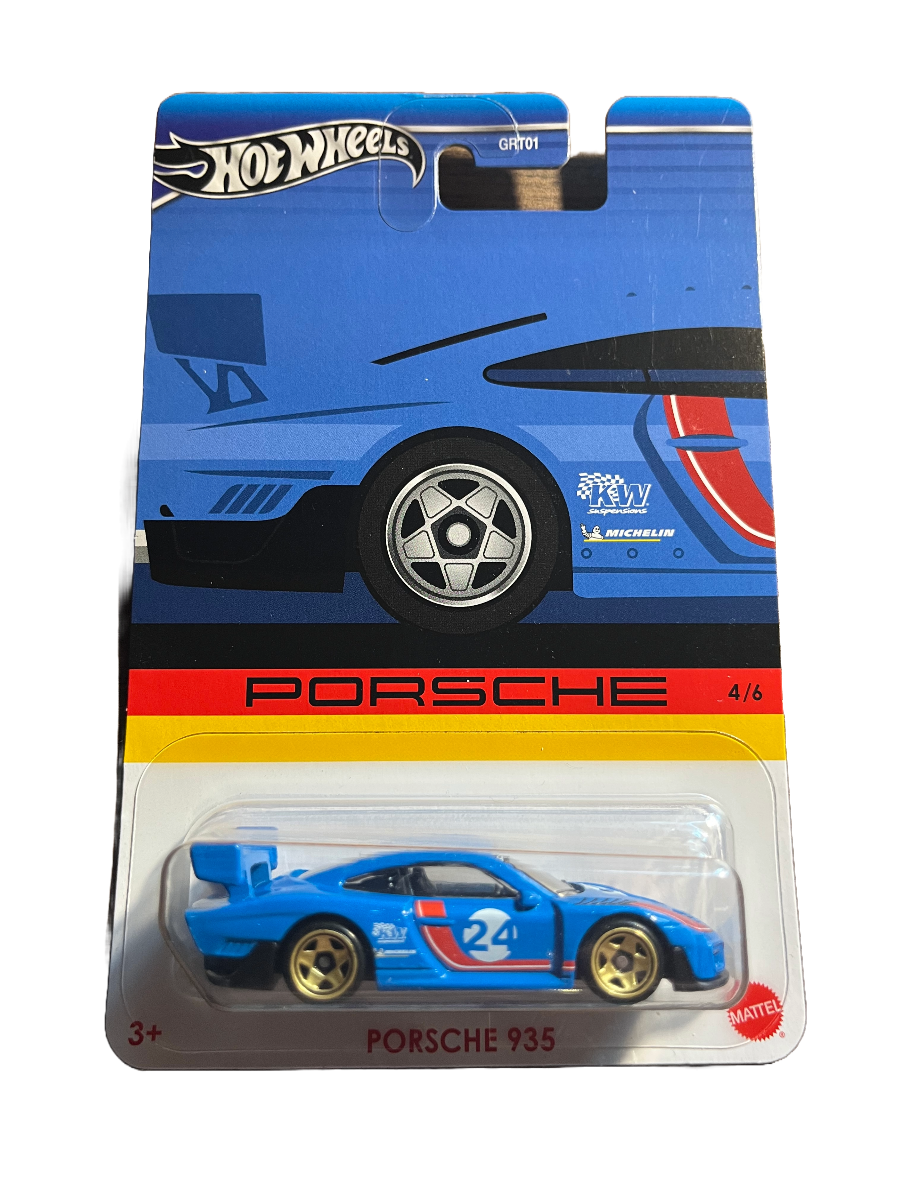 Hot Wheels HRW59 - Porsche 935 - long Card - Porsche 4/6