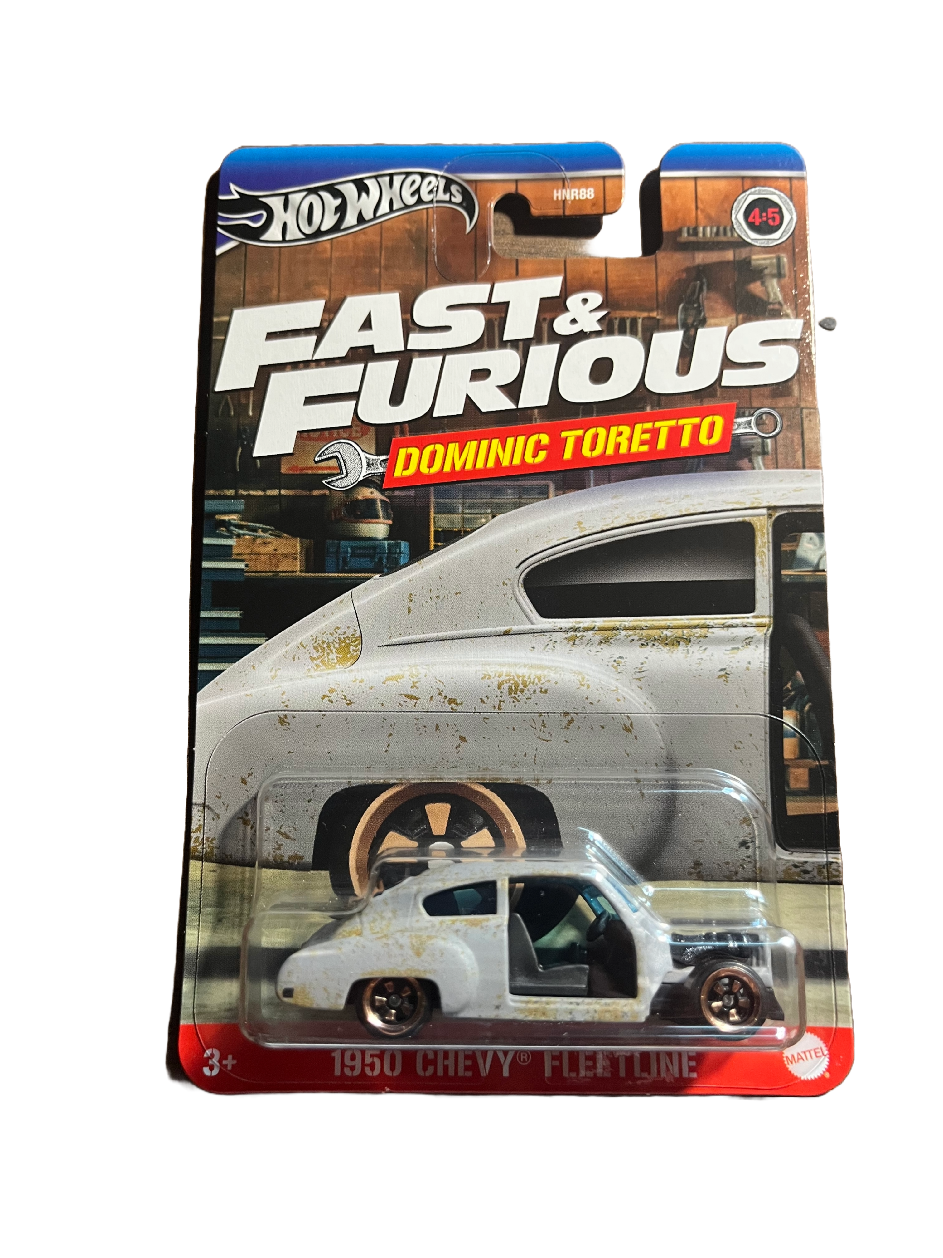 Hot Wheels HRW49 - 1950 Chevy Fleetline - Fast&Furious - Dominic Toretto 4/5 - long Card