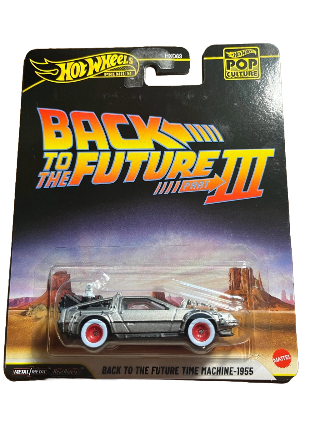 Hot Wheels JHW94 - Back to the Future Time Machine-1955 - Premium