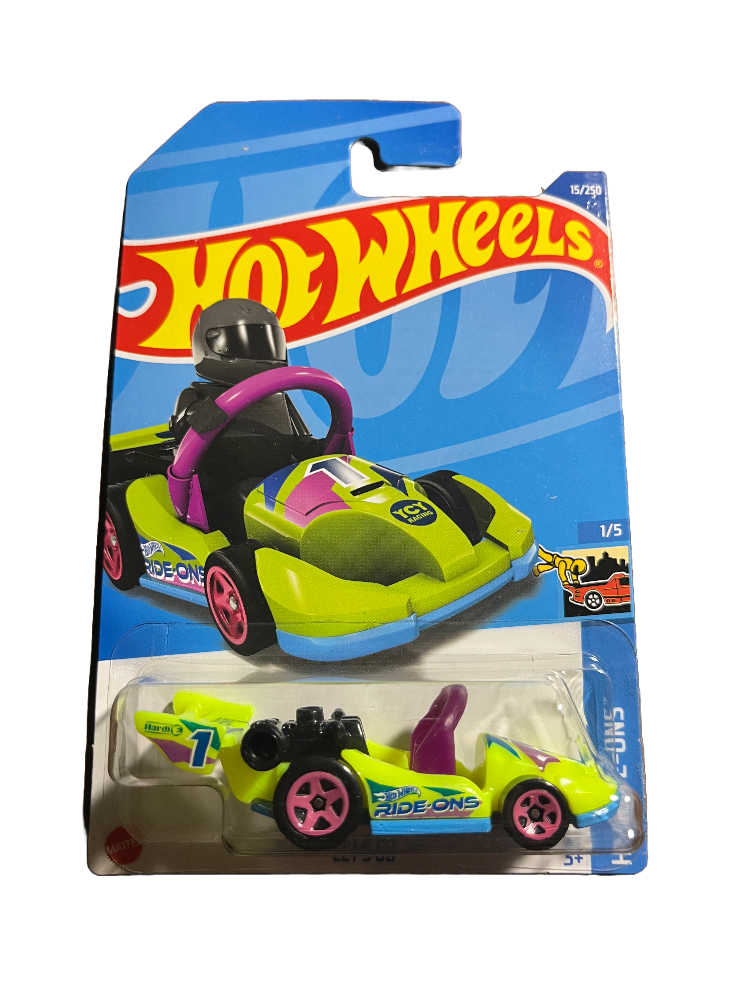 Hot Wheels HCW76 - Lets Go - long Card - 1/5 - 15/250