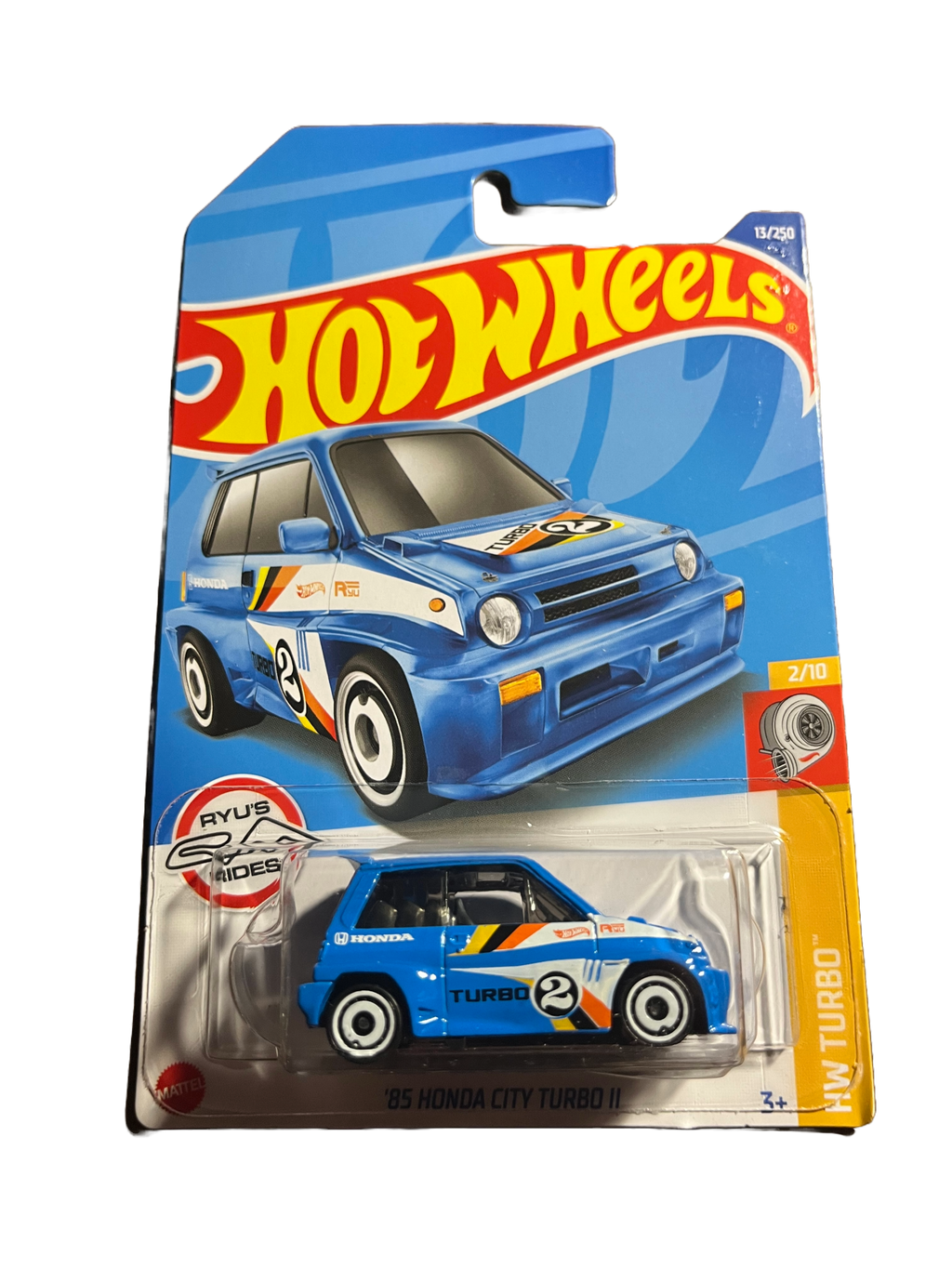 Hot Wheels HCW74 - 85 Honda City Turbo II - long Card - 2/10 - 13/250