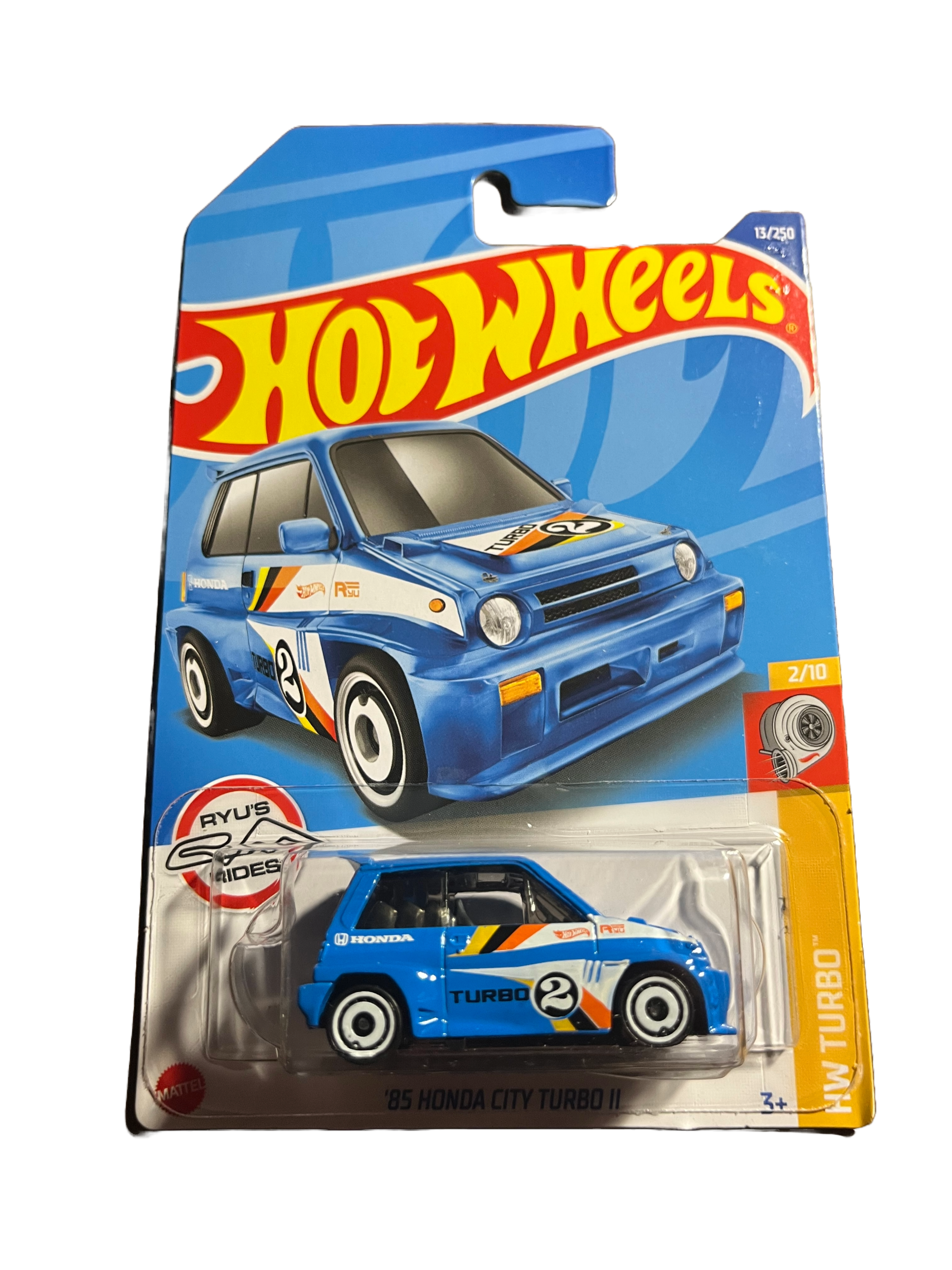 Hot Wheels HCW74 - 85 Honda City Turbo II - long Card - 2/10 - 13/250