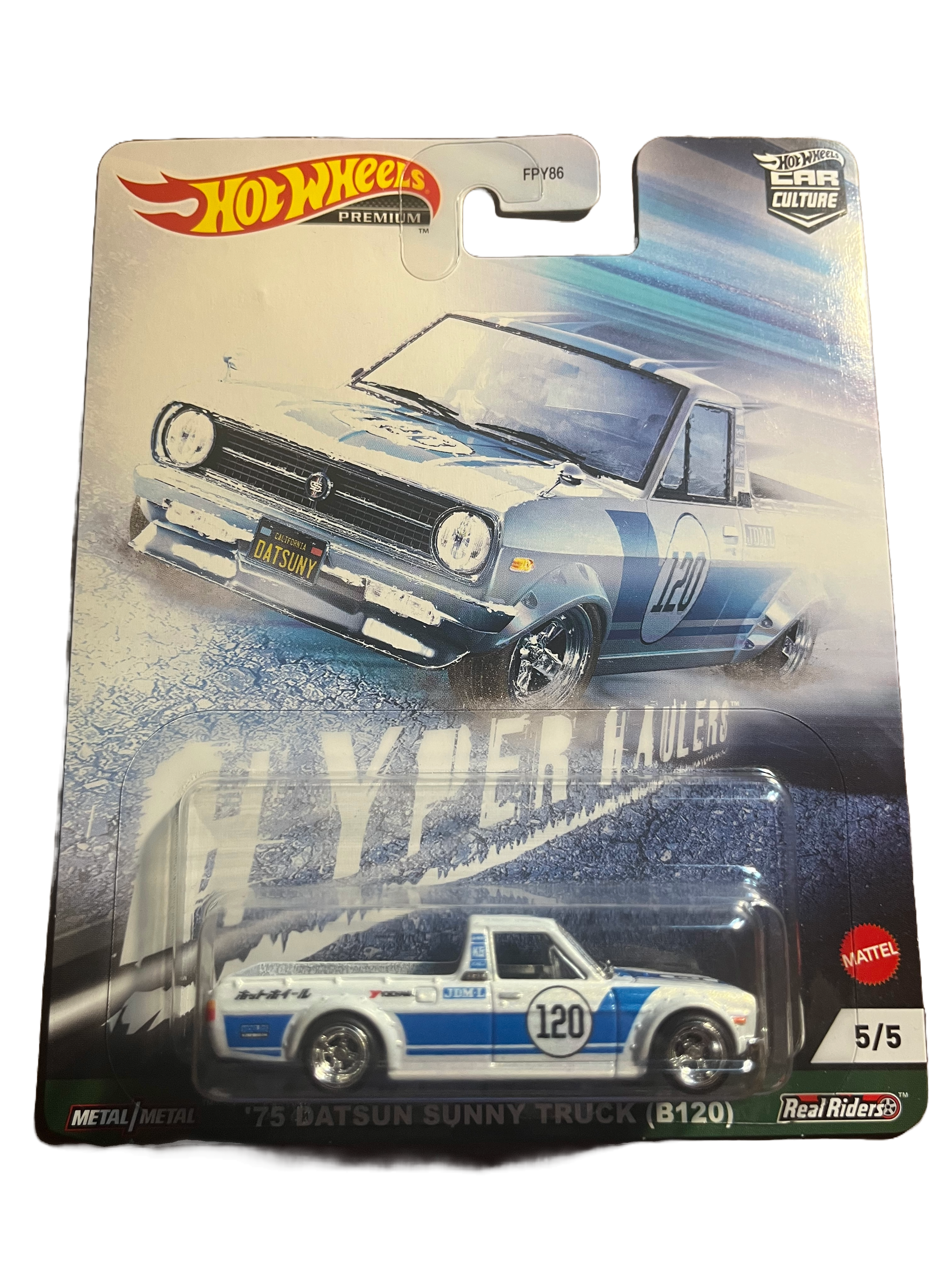 Hot Wheels GRJ87 - 75 Datsun Sunny Truck (B120) - Hyper Haulers 5/5 - Premium
