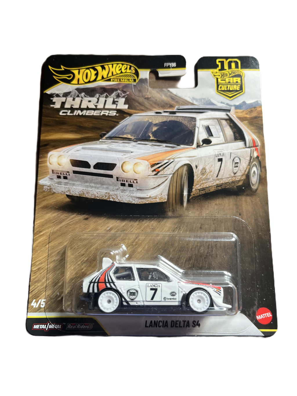 Hot Wheels JKF01 - Lancia Delta S4 - Thrill Climbers 4/5 - Premium