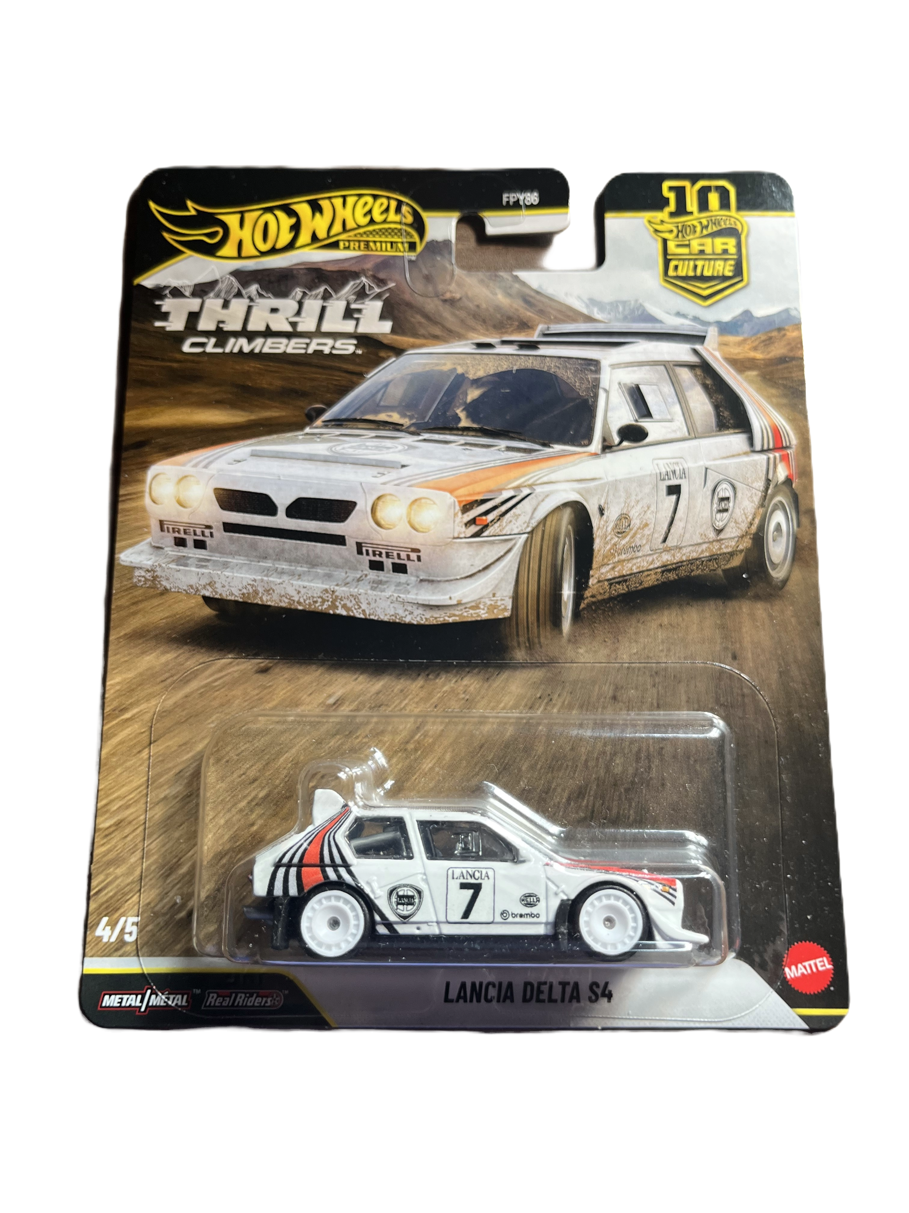 Hot Wheels JKF01 - Lancia Delta S4 - Thrill Climbers 4/5 - Premium