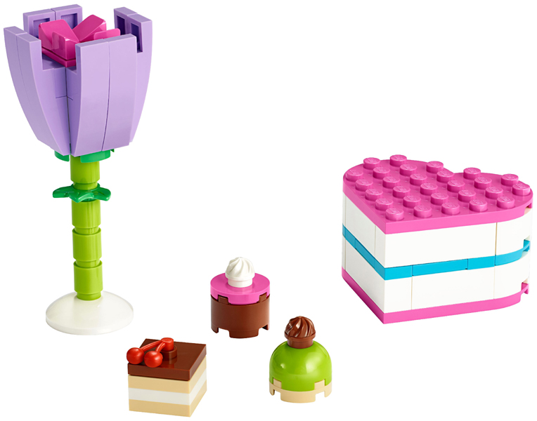 Lego 30411 - Saisonal - Polybag - Pralinenschachtel & Blume