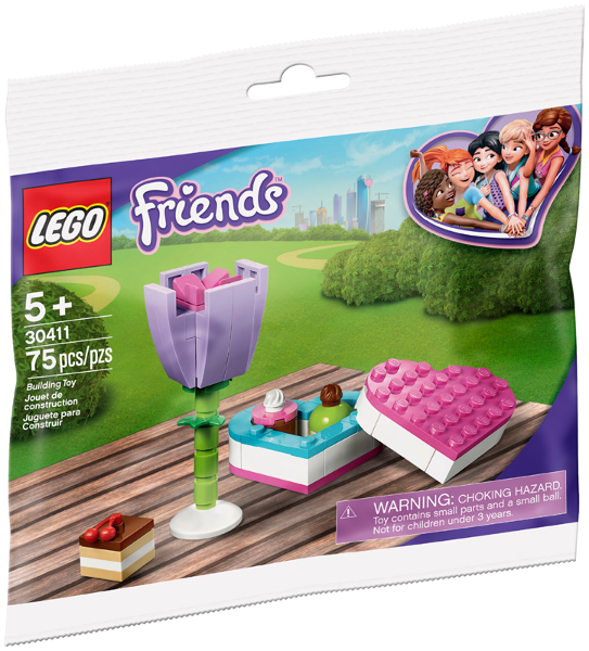 Lego 30411 - Saisonal - Polybag - Pralinenschachtel & Blume
