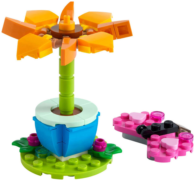 Lego 30417 - Friends - Gartenblume und Schmetterling - Polybag