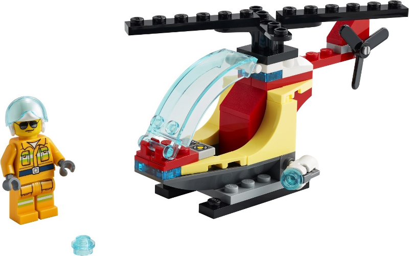 Lego 30566 - City - Polybag - Feuerwehrhubschrauber