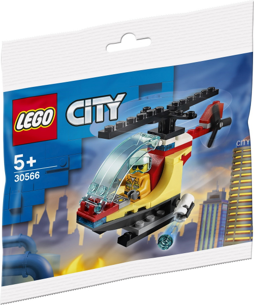 Lego 30566 - City - Polybag - Feuerwehrhubschrauber