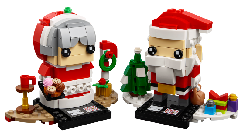 Lego 40274 - BrickHeadz - Mr. & Mrs. Claus