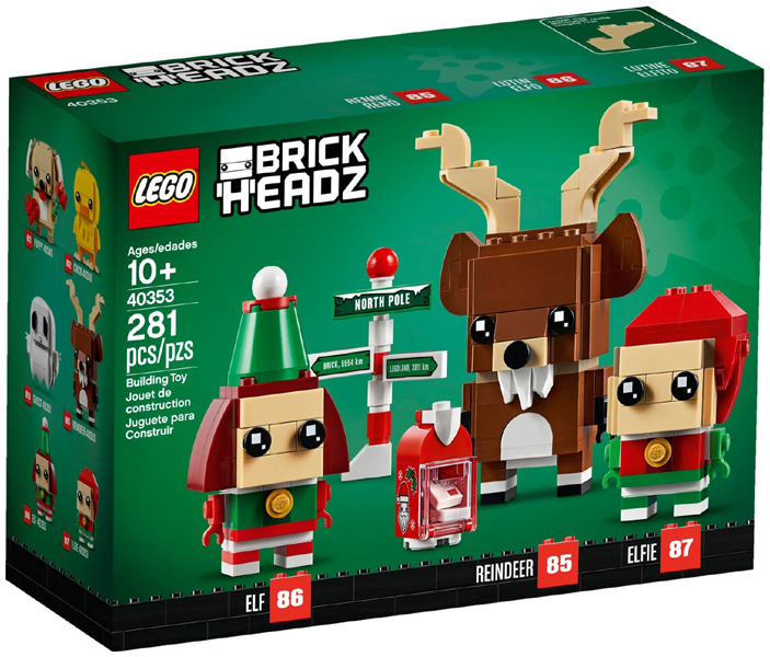 Lego 40353 - BrickHeadz - Rentier und Elfen