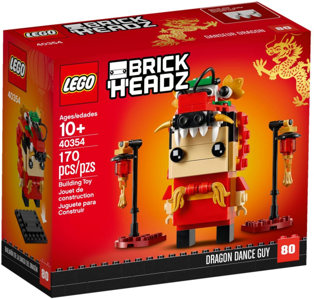 Lego 40354 - BrickHeadz - Drachentanz-Mann