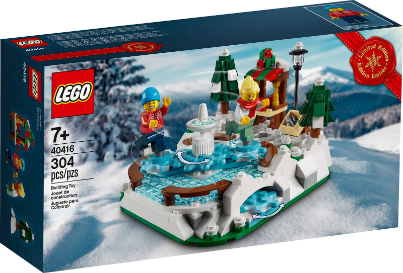 Lego 40416 - Weihnachten - Saisonal - Eislaufplatz