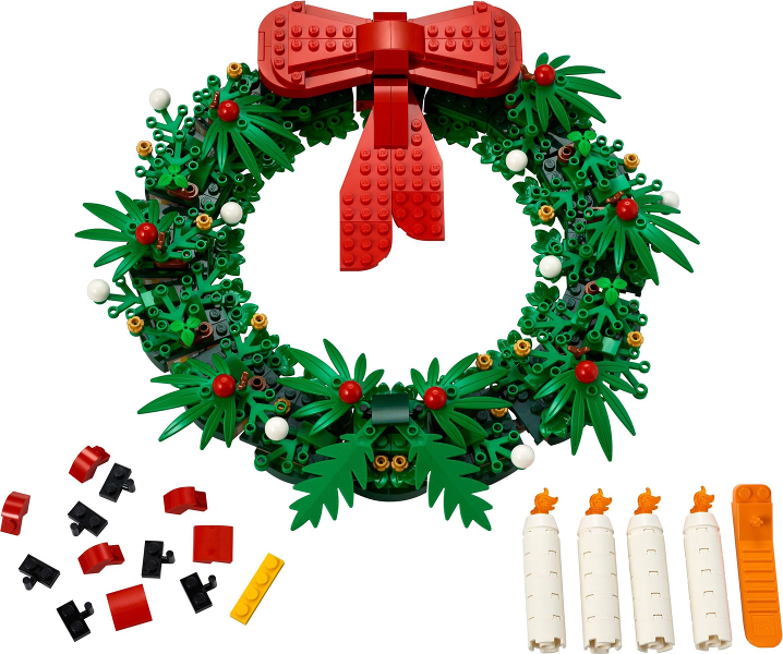 Lego 40426 - Weihnachten - Saisonal - 2-in-1-Adventskranz