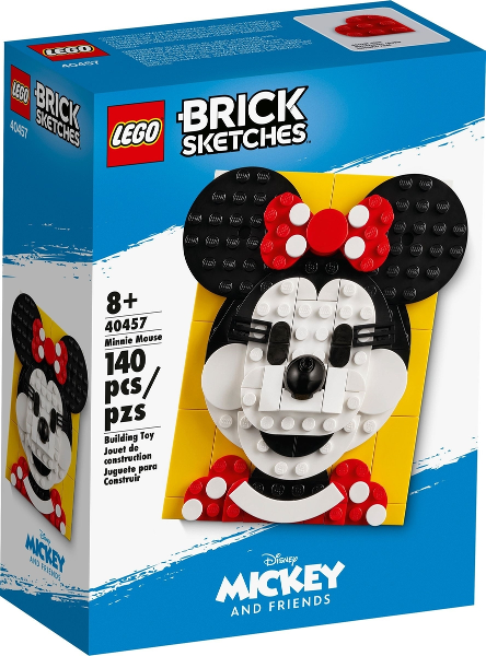 Lego 40457 - Disney - Brick Sketches - Minnie Maus