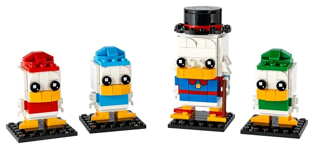 Lego 40477 - BrickHeadz - Dagobert Duck, Tick, Trick & Track