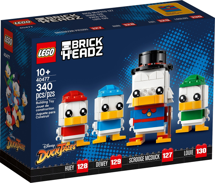 Lego 40477 - BrickHeadz - Dagobert Duck, Tick, Trick & Track