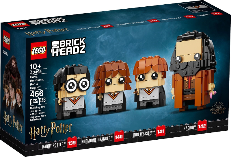 Lego 40495 - BrickHeadz - Harry Potter - Harry, Hermine, Ron & Hagrid™