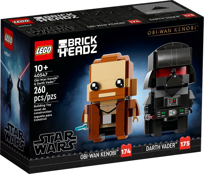 Lego 40547 - Star Wars - BrickHeadz - Obi-Wan Kenobi™ & Darth Vader™