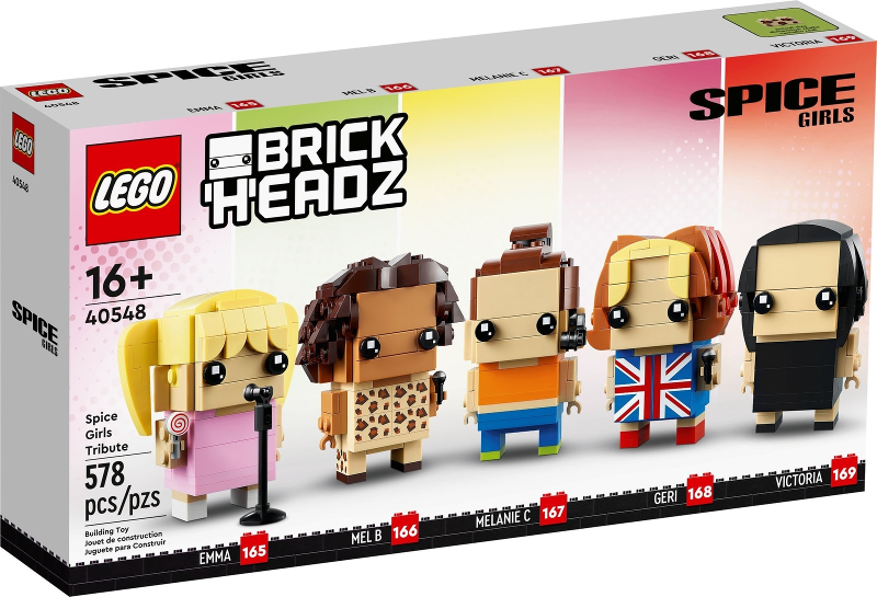 Lego 40548 - BrickHeadz - Hommage an die Spice Girls