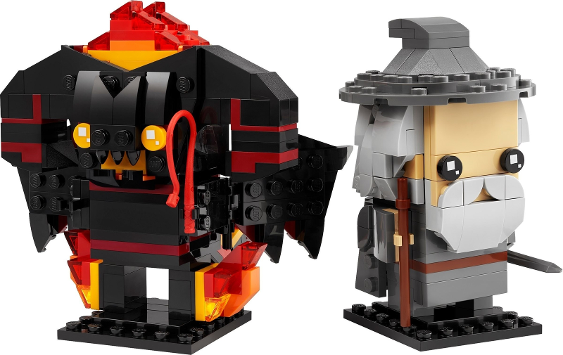 Lego 40560 - BrickHeadz - Lord of the Rings - Gandalf der Graue und Balrog™