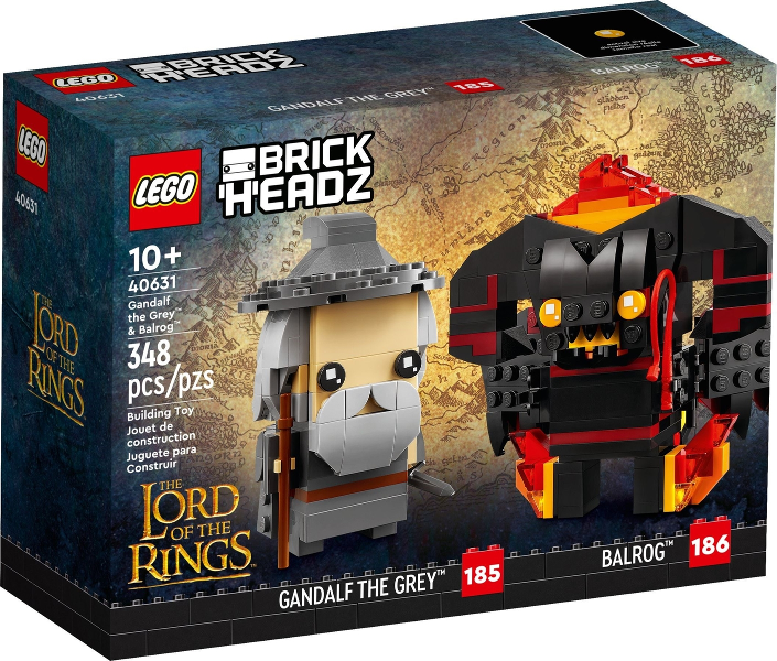 Lego 40560 - BrickHeadz - Lord of the Rings - Gandalf der Graue und Balrog™