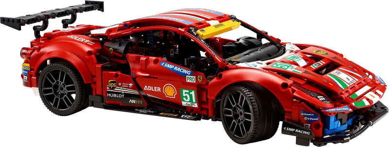 Lego 42125 - Technic - Ferrari 488 GTE “AF Corse #51”