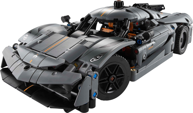 Lego 42173 - Technik - Koenigsegg Jesko Absolut Supersportwagen in Grau