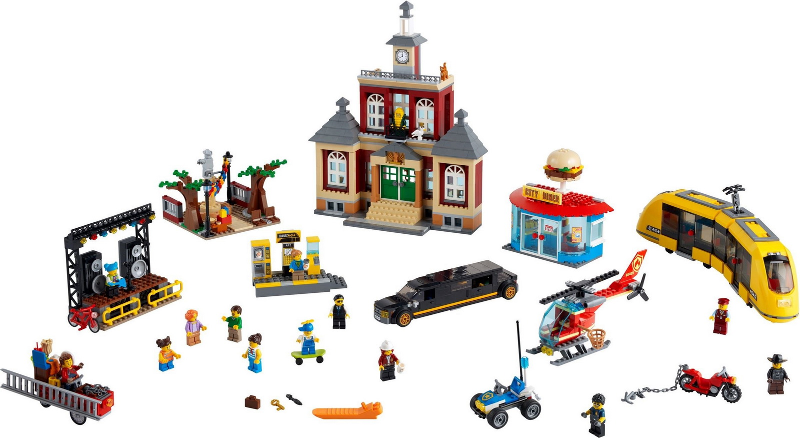 Lego 60271 - City - Stadtplatz